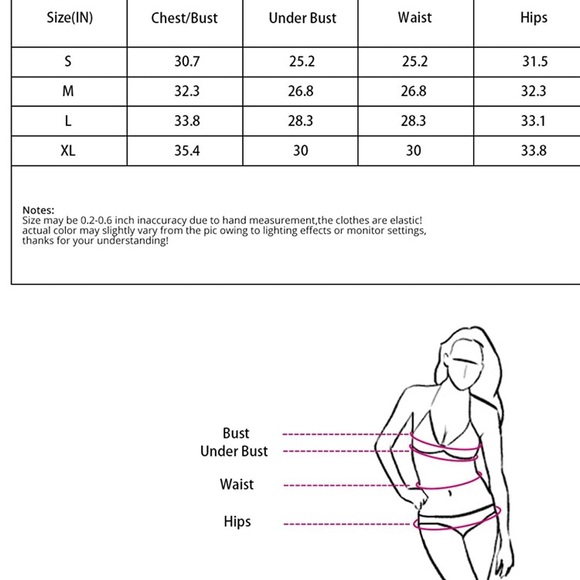 NEW! Women’s Two Piece Swimwear - Picture 7 of 7